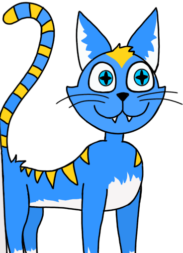 Same guy but as a cat